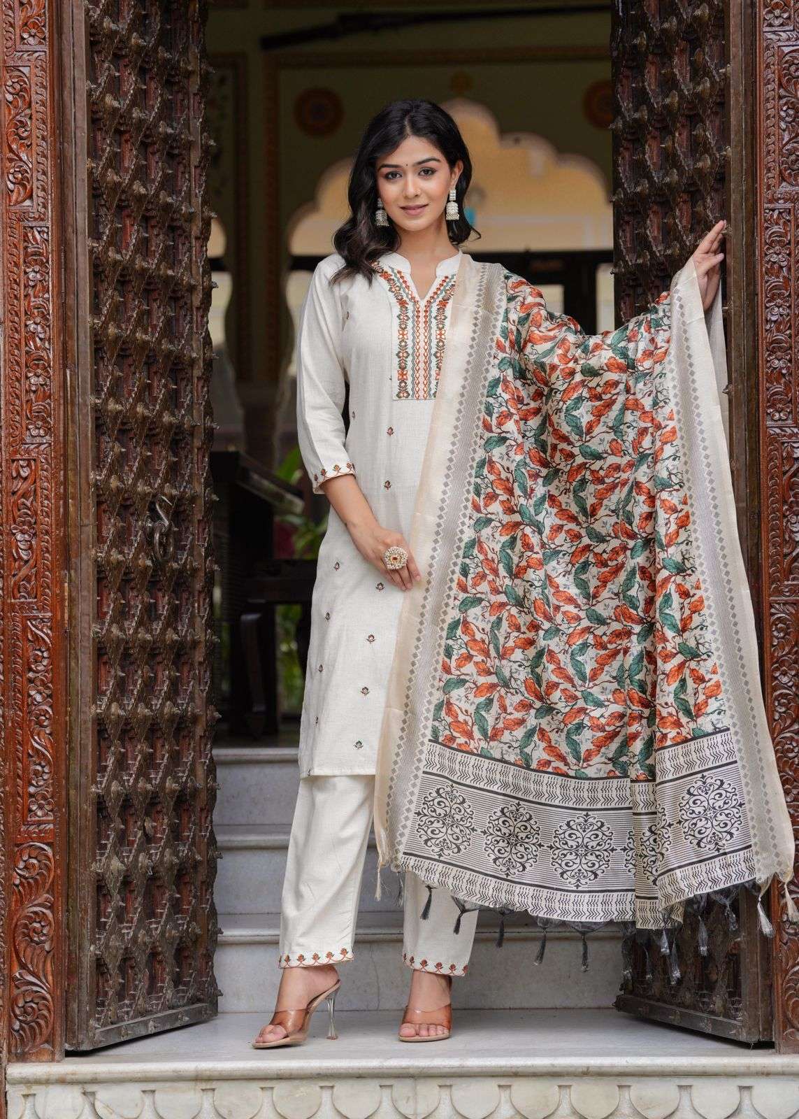 JYOTI VOL 30 BY ASLIWHOLESALE DESIGNER FACNY KHADI SILK PRINT DRESS